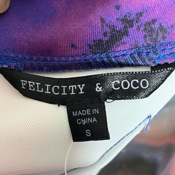 Felicity & Coco Women’s Small Lizette Floral Multicolor Pencil Dress - Picture 5 of 7